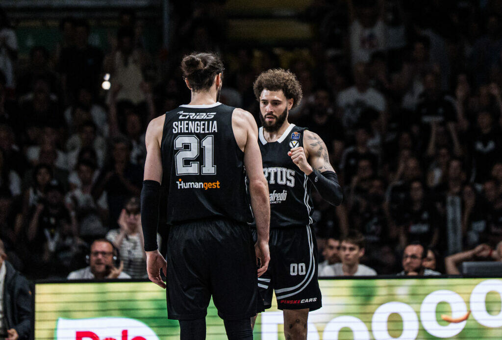 Isaia Cordinier e Tornike Shengelia