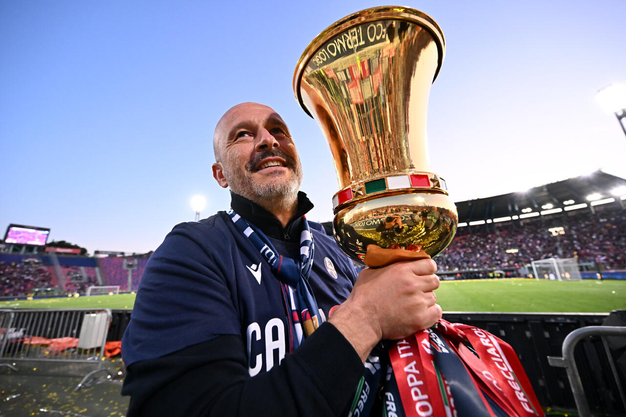 Vincenzo Italiano (Photo by Alessandro Sabattini/Getty Images Via OneFootball)