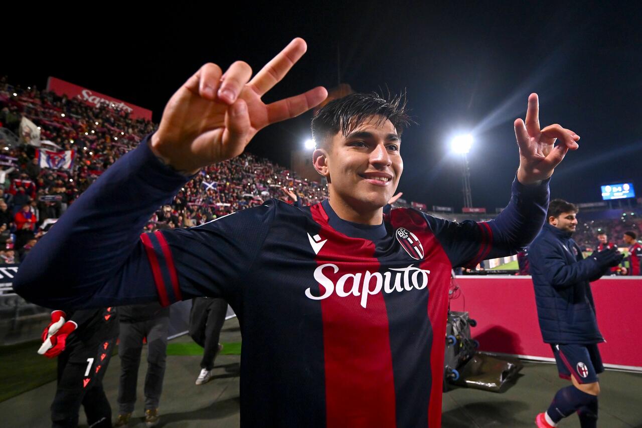 Santiago Castro (Photo by Alessandro Sabattini/Getty Images Via OneFootball)