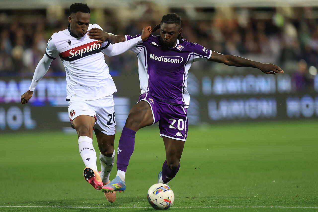 Jhon Lucumi e Moise Kean