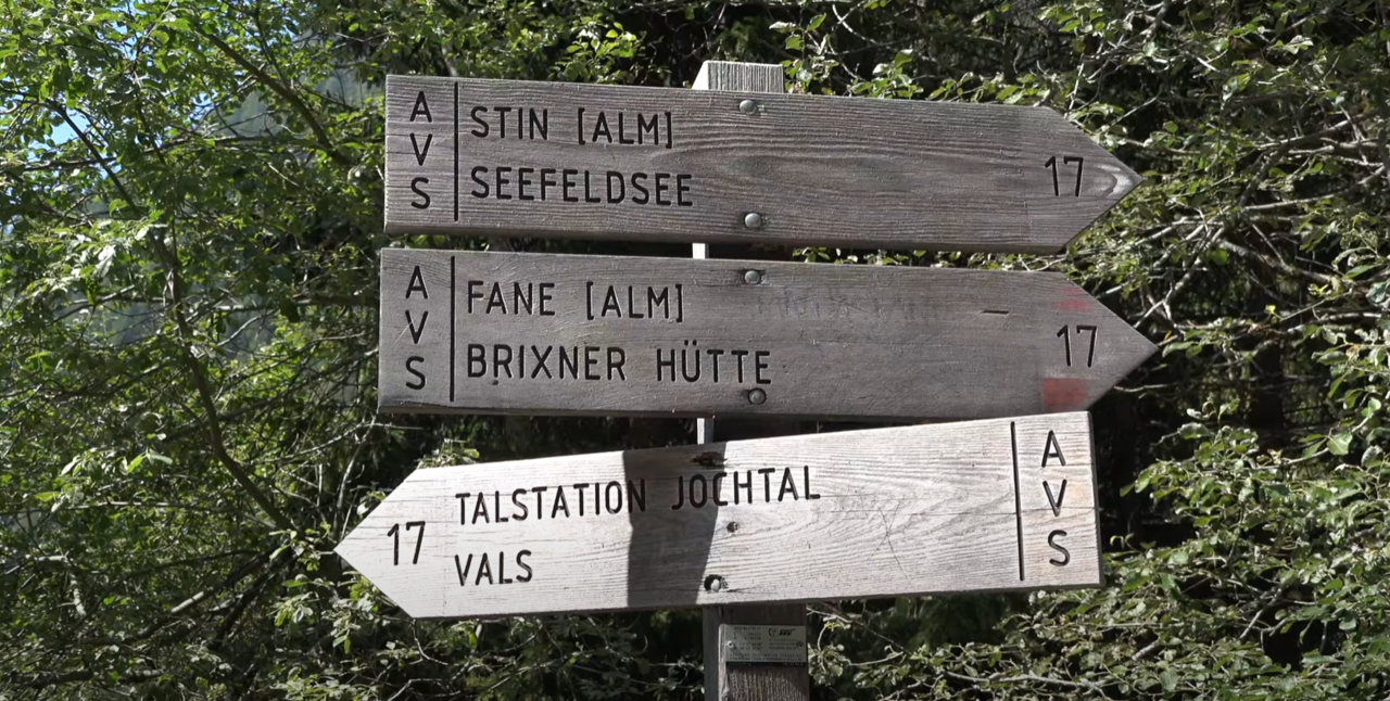 Indicazioni stradali Val Pusteria