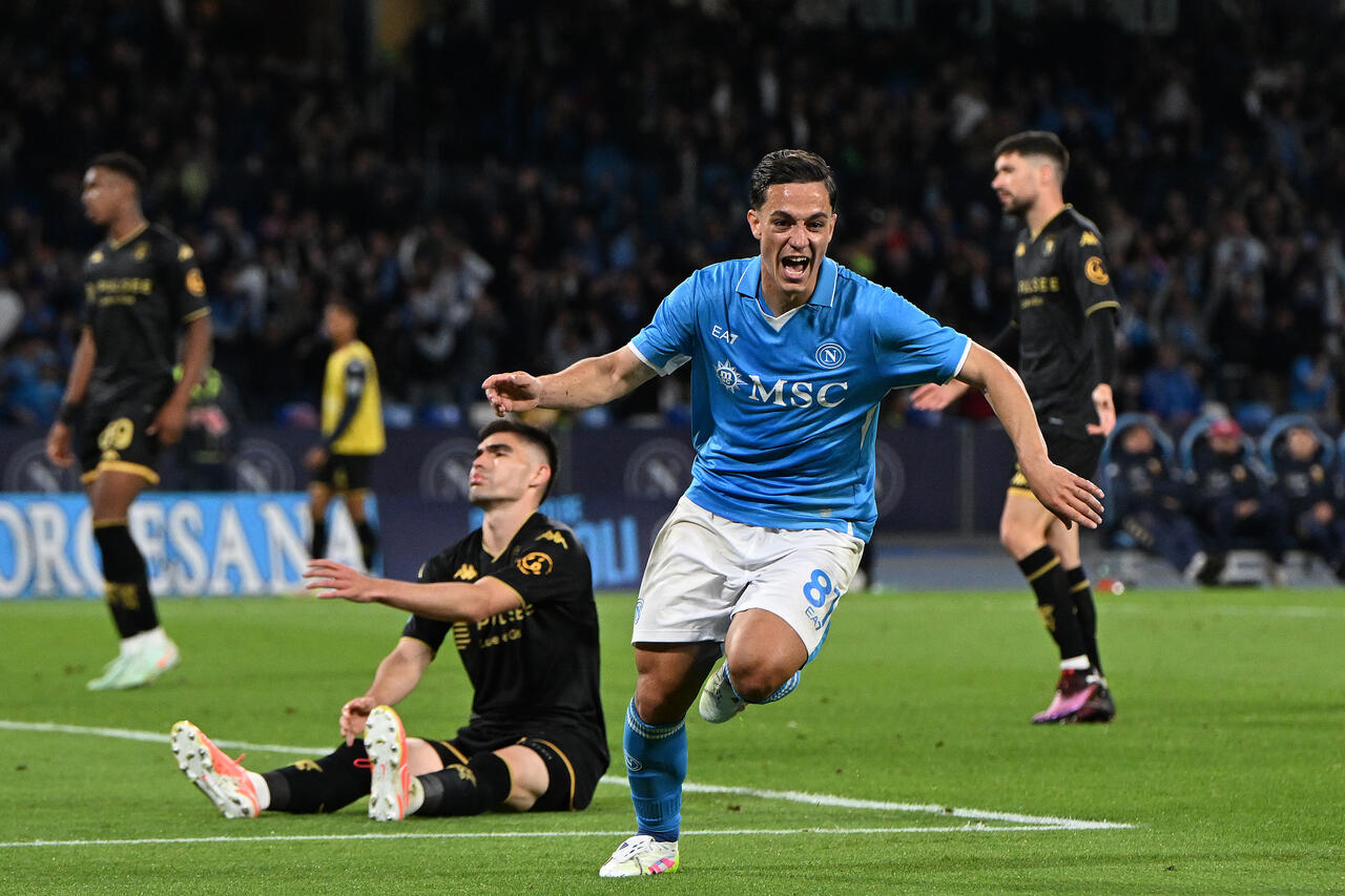 Giacomo Raspadori (Photo by Francesco Pecoraro/Getty Images Via OneFootball)