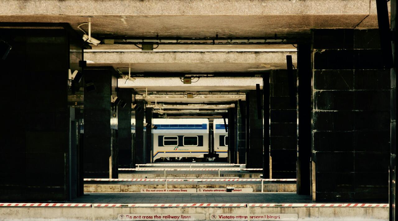 Treno in stazione