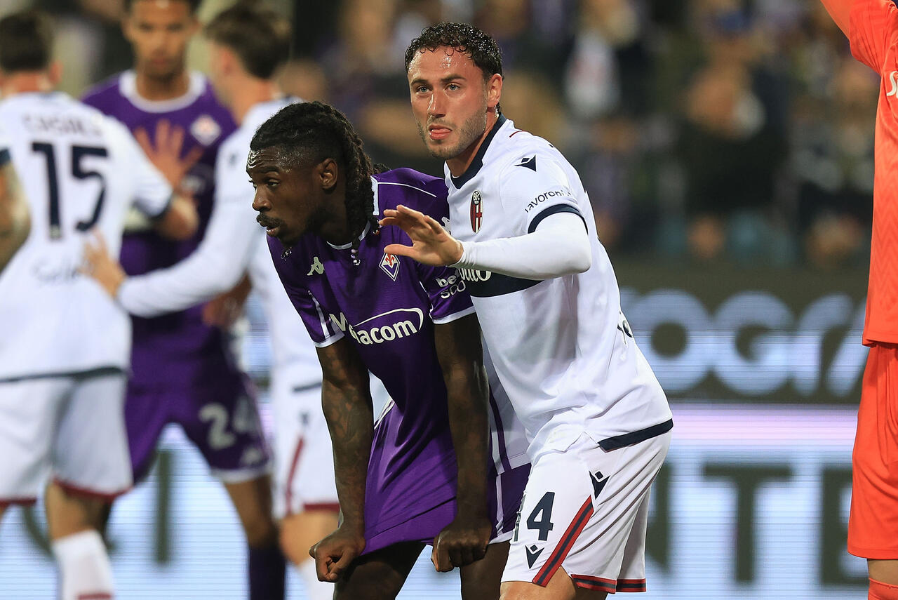 Davide Calabria e Moise Kean
