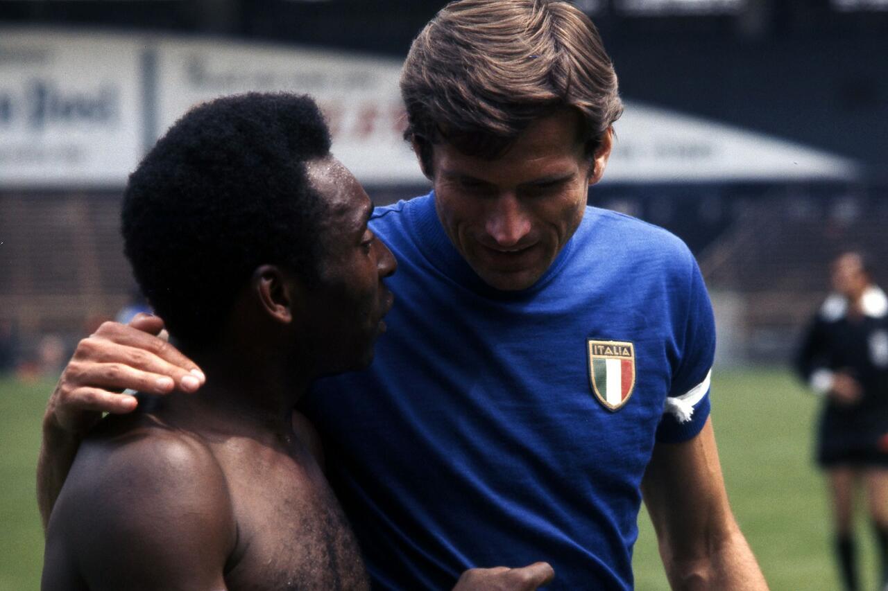 Giacinto Facchetti e Pelè