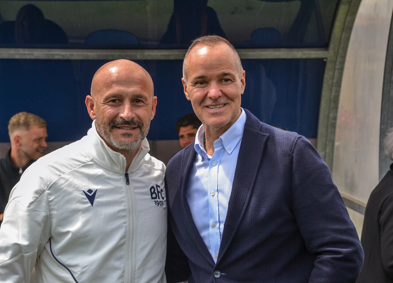 Vincenzo Italiano e Joe Saputo
