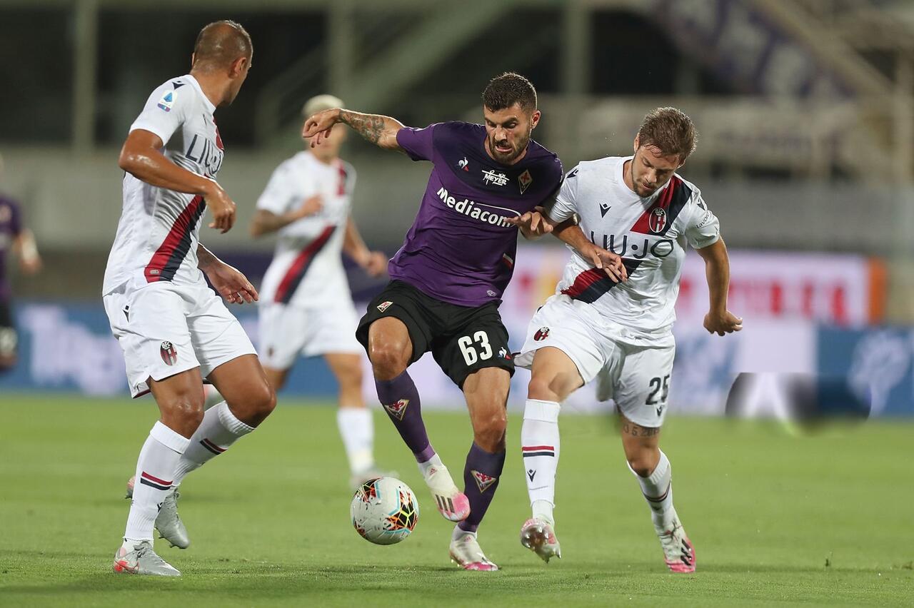 Gianluca Corbo ai tempi del Bologna
