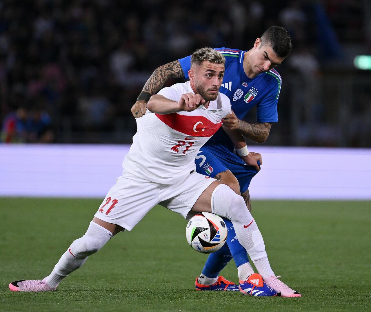 Gianluca Mancini e Baris Alter Yilmaz