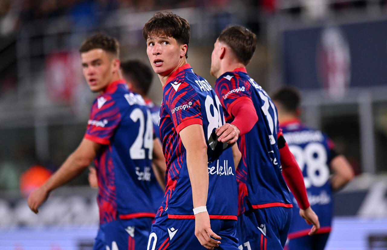 Giovanni Fabbian nella semifinale contro l'Empoli