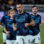Inter in riscaldamento