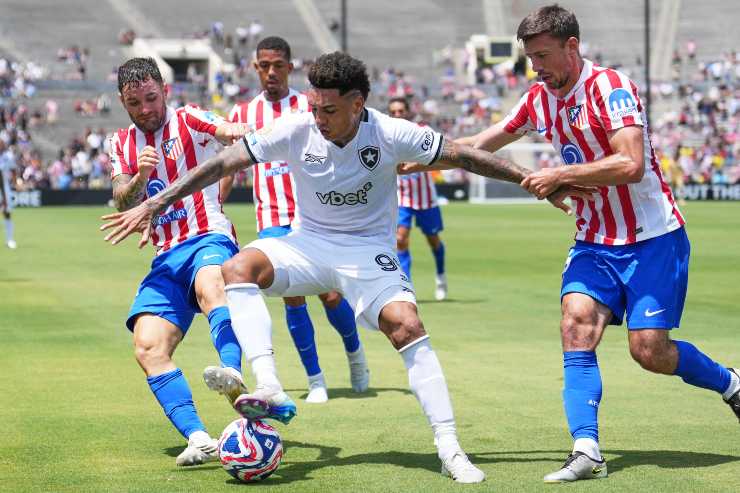 Lenglet in azione