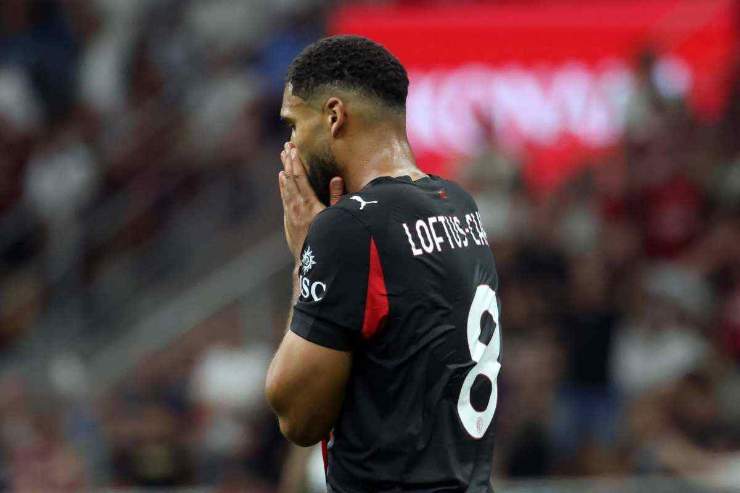 Ruben Loftus Cheek con le mani in faccia