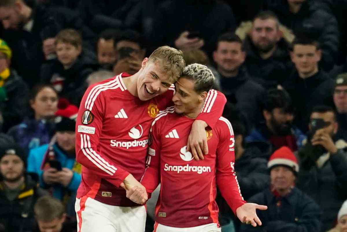 Manchester United esultanza