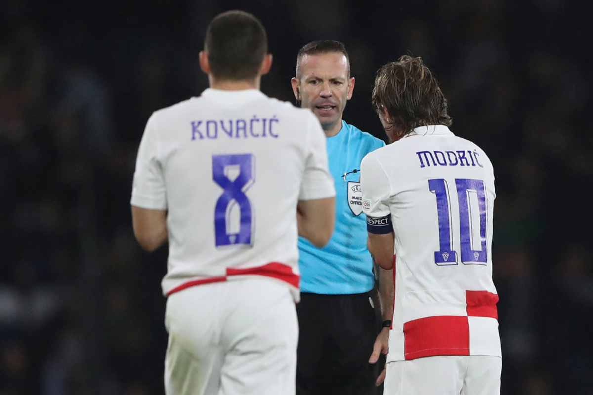 Kovacic e Modric con la Croazia