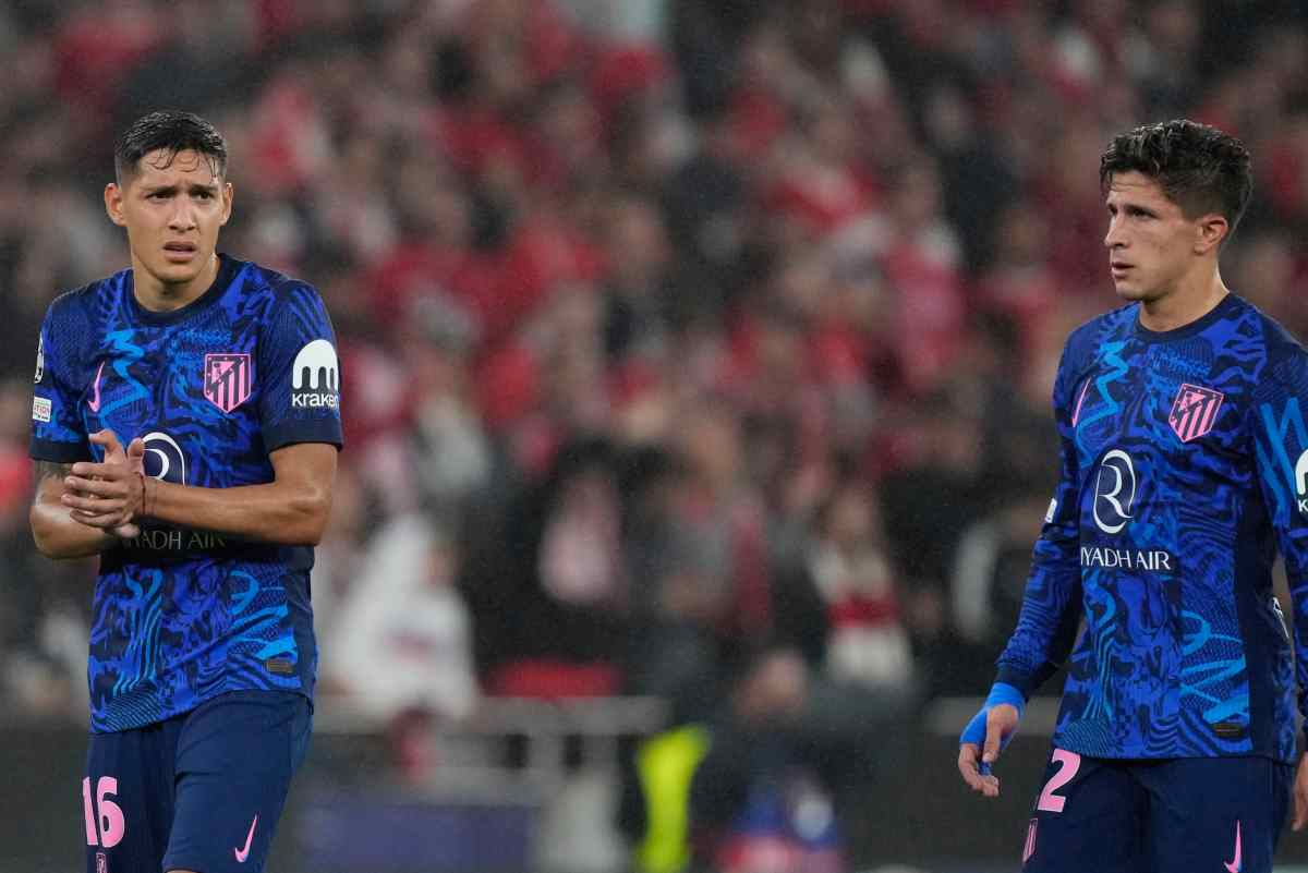 Molina in azione con Simeone