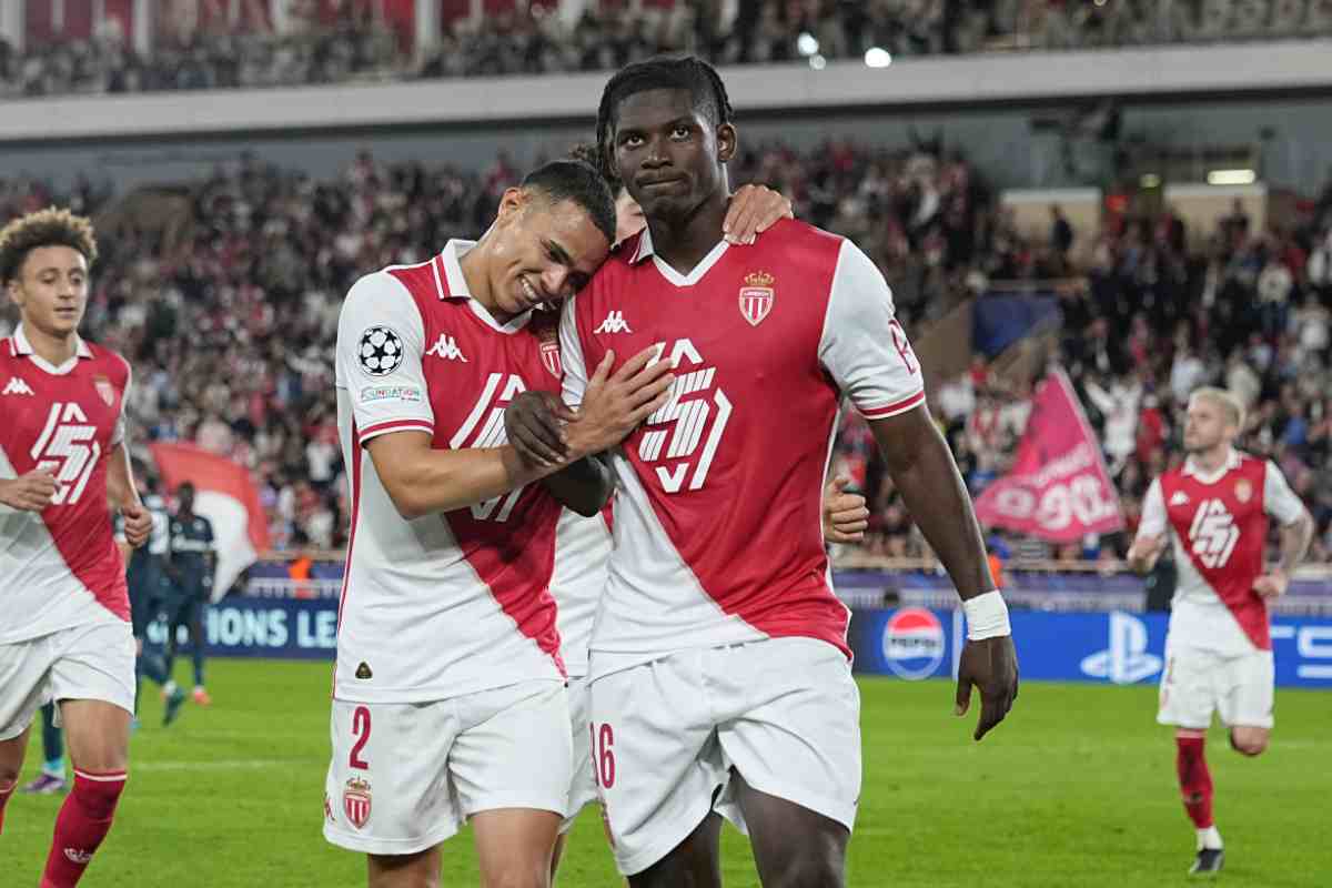 Monaco esultanza tifosi