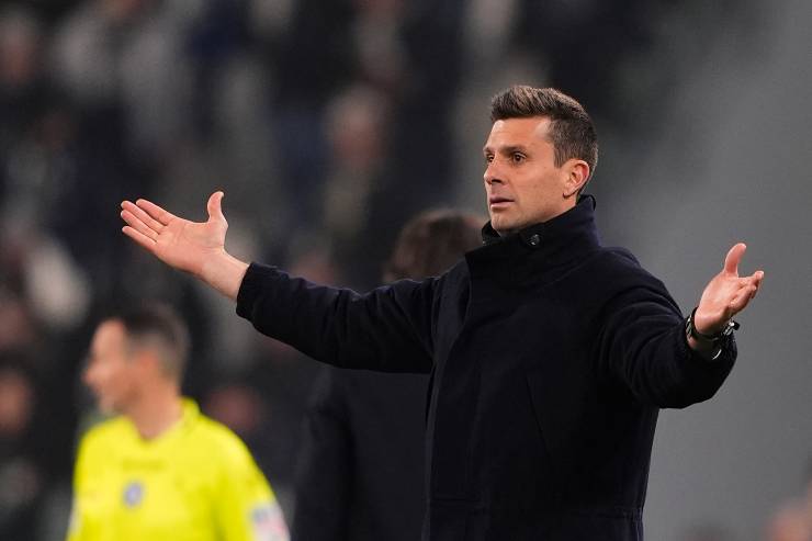 Thiago Motta in panchina