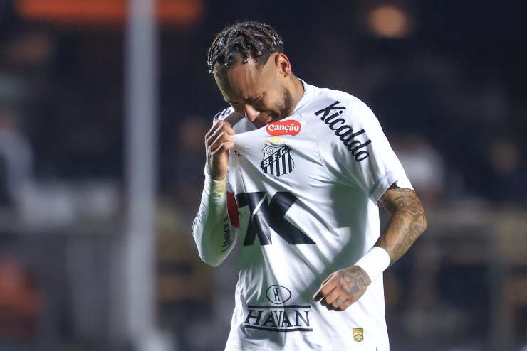 Neymar in azione