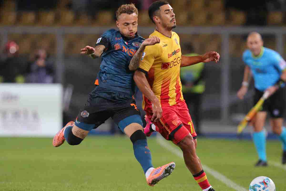 Noa Lang con il Napoli