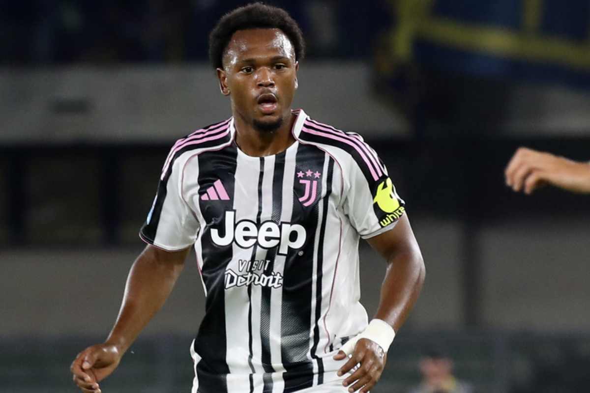 Openda con la Juventus