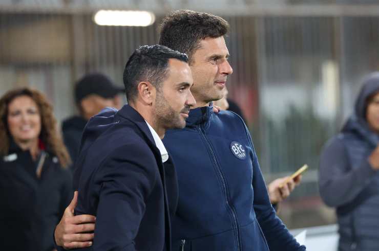 Palladino in panchina con Motta