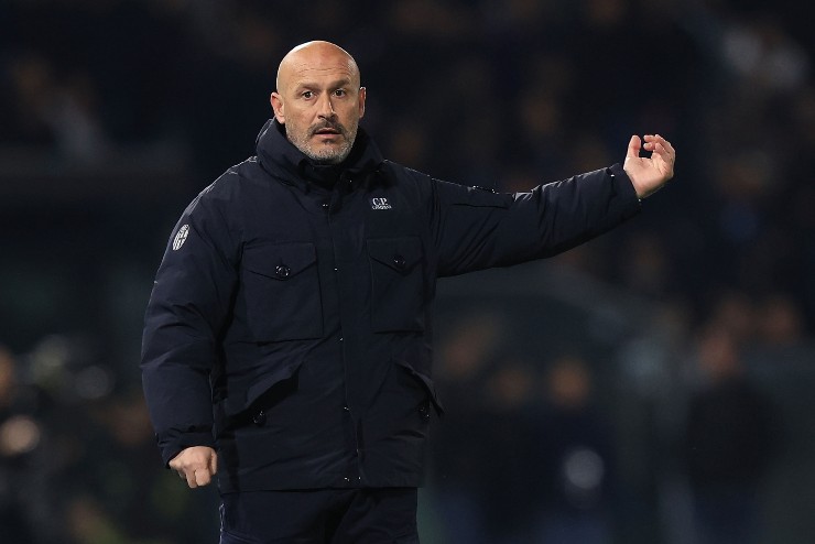 Vincenzo Italiano sulla panchina del Bologna