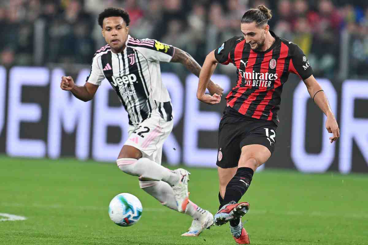 Rabiot contro la Juventus