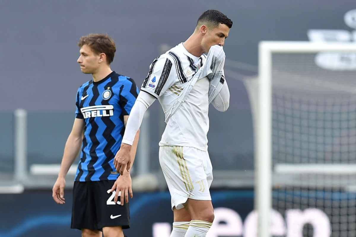 Ronaldo con la maglia della Juve