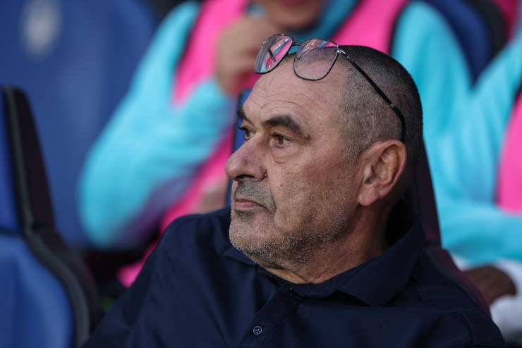 Sarri in azione