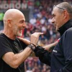 Sarri con Pioli