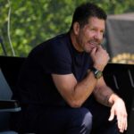 Simeone in panchina