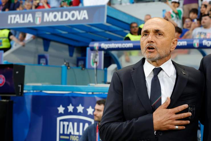 Spalletti in panchina
