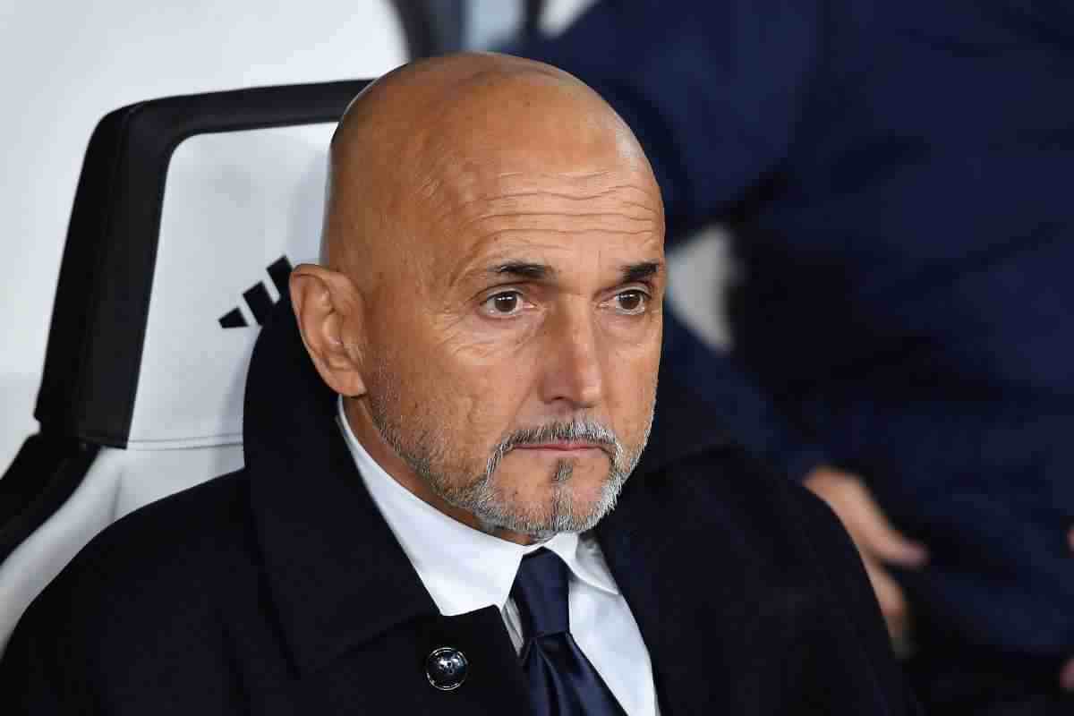 Luciano Spalletti pensieroso