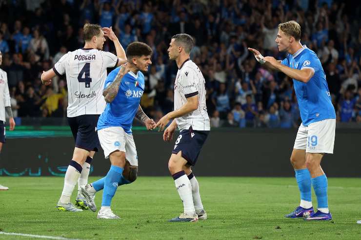 Remo Freuler commette un errore contro il Napoli