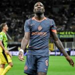 Thuram con la maglia dell'Inter