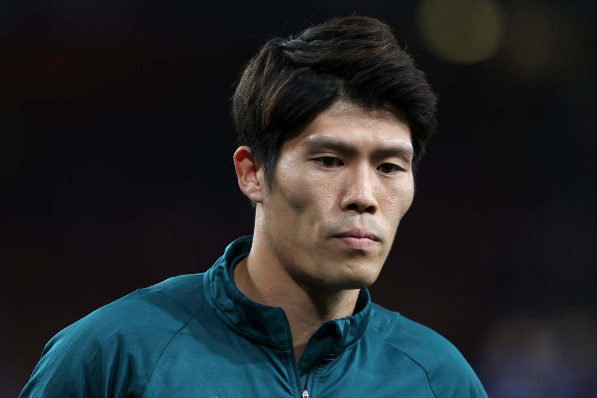 Tomiyasu in azione