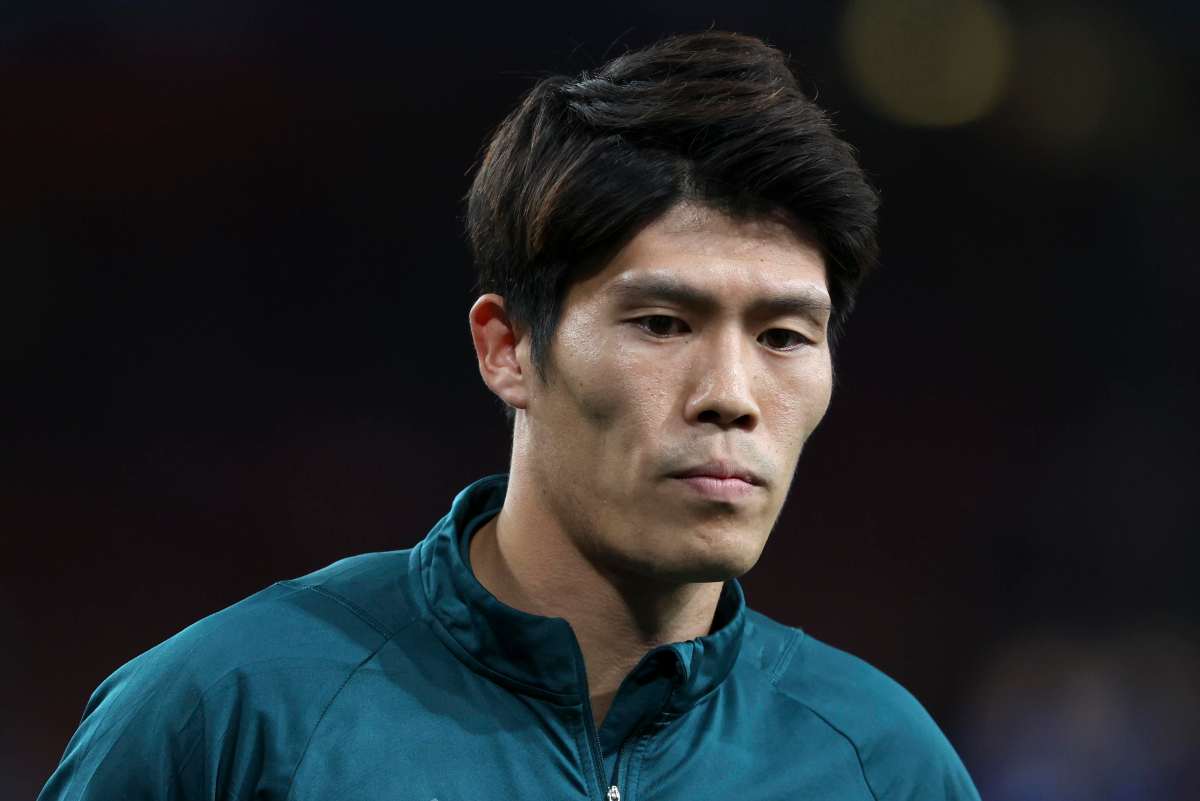 Tomiyasu in azione