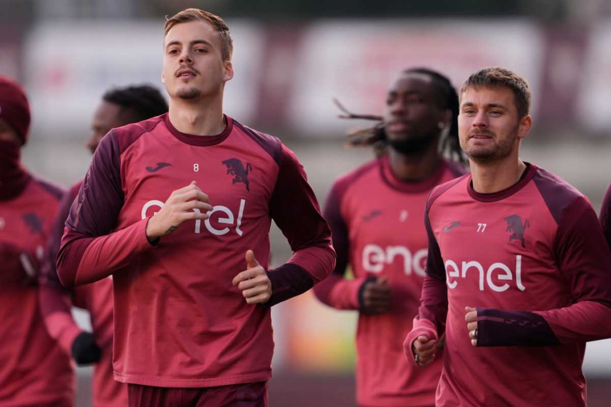 Torino allenamento